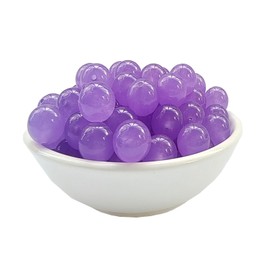 abalorio de piedra de 10 mm, 60 abalorio de calcedonia púrpura claro, abalorio redondas sueltas para hacer pulseras, collares, joyas (10 mm, calcedonia púrpura claro)