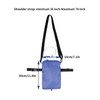 Urine Drainage Bag Holder with Interior Securing Clasp, Suitable for