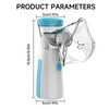 Portable Nebulizer, Effective Handheld Mesh Nebulizer Machine for Kids Adults,