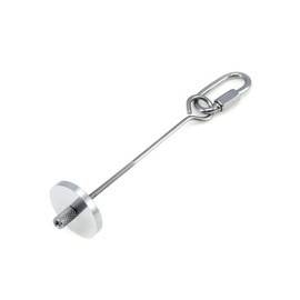 Mewutal Bird Feeder Stainless Steel Food Holder Fruit Fork Hanging Vegetable Treat Skewer for Bird (Small Size)