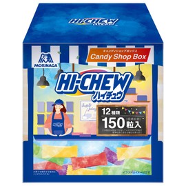 Morinaga & Co., Ltd. Hi Chu Candy Shop Box, Standard 150 Tablets, Large Capacity, Gift, 22.2 oz (636 g) x 1 Piece
