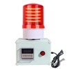 Industrial Cycle Timer Alarm with Flashing Strobe Light 0-110dB Adjustable