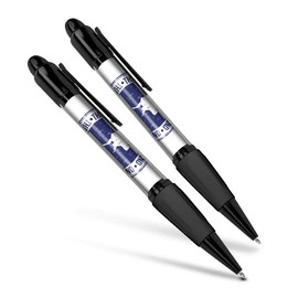 Destination Vinyl ltd Beautiful and comfortable Set of 2 Matching Pens - Thailand Map Bangkok Travel Asia #5165