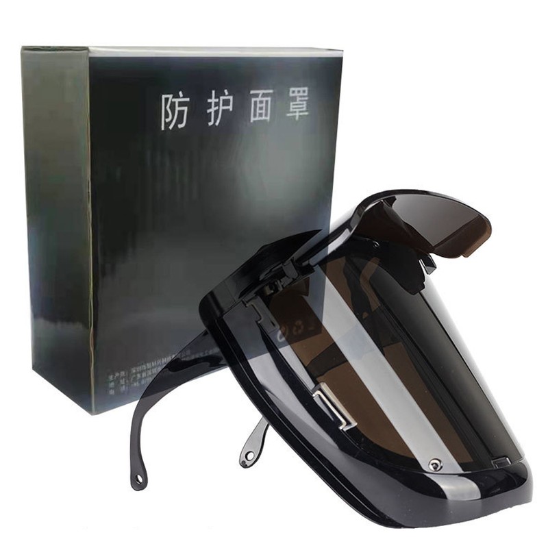 PC Welding Facemask 180° Large View Wearable Welding Facemask 120℃