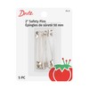 Dritz 72-3 Safety Pins, Size 3 (5-Count), Nickel
