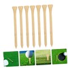 CORHAD 40 Pcs Bamboo Golf Tees Set Adjustable Height Golf