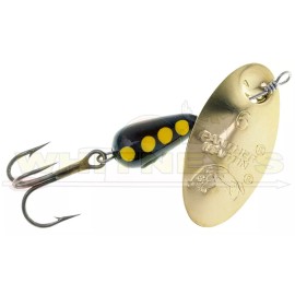 Panther Martin Lure - 1/8oz - Gold Blade Black/Yellow - 4-PMR-G