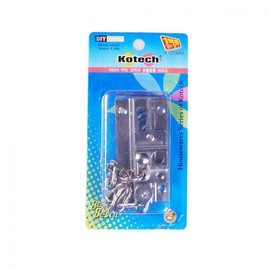 Kotec Entrance Door Chain Lock Locking Mechanism 2ea