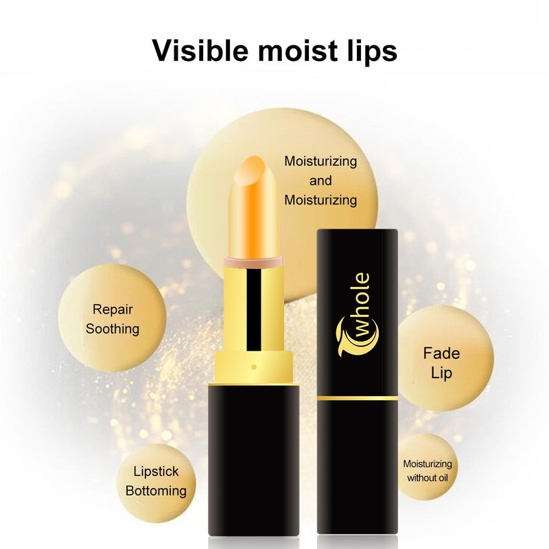 Cwhole Red Cherry Lip Balm Color Changing Lipstick Set PH