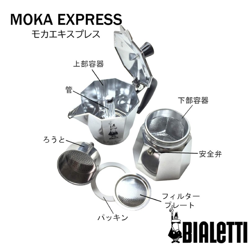 Bialetti Replacement Funnel for 2 Cups Brikka