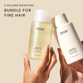 Ouai Champú fino 10 fl oz y acondicionador fino 10 fl oz