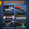 Nilight 2PCS 70 Inch Emergency Strobe Light Strip 1125 LED
