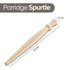 Porridge Spurtle Scottish Spurtle Porridge Stirrer - Wooden Spurtle Thistle
