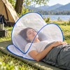 Portable Pop-Up Mosquito Net Head Cover – Fine Mesh Face