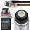 Arendo Stainless Steel Thermal Flask 750 ml - Insulated Flap