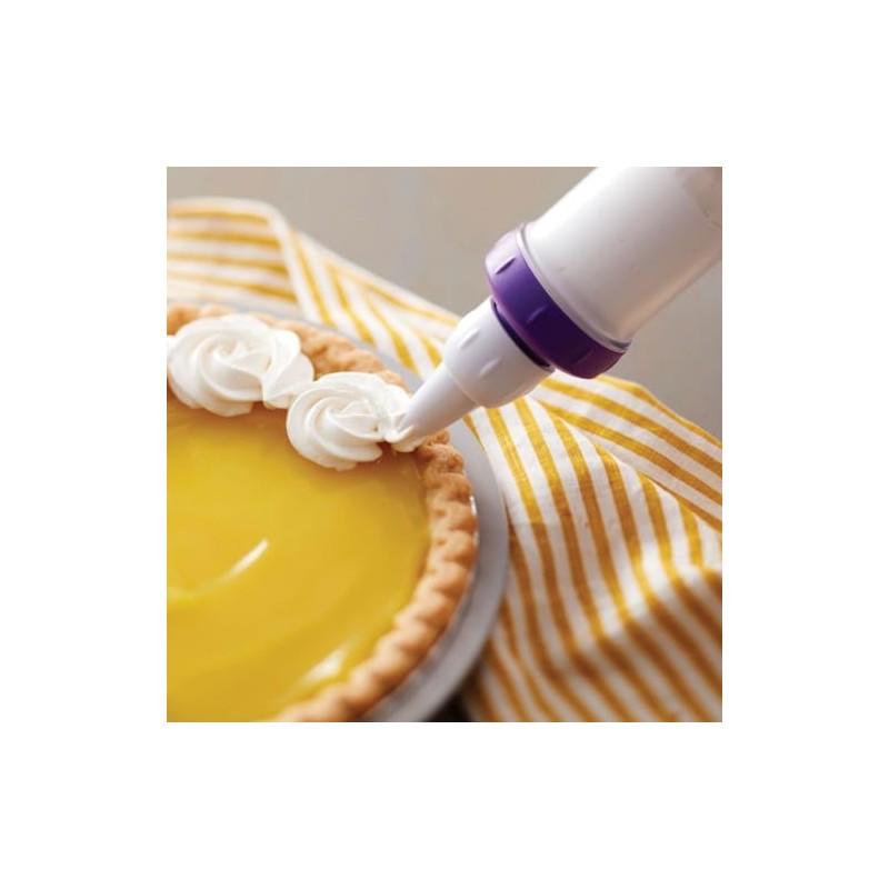 Wilton Dessert Decorator - The Kit Includes a Plunger-Style Tool,