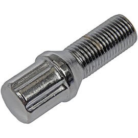 Dorman 712-601 Chrome Spline Drive Wheel Bolt - M14-1.50 Compatible with Select Models, 4 Pack