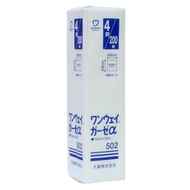 wanuxeiga-ze Alpha 502 10 X 10 cm 4 Fold 200 Pieces [General Medical Equipment]