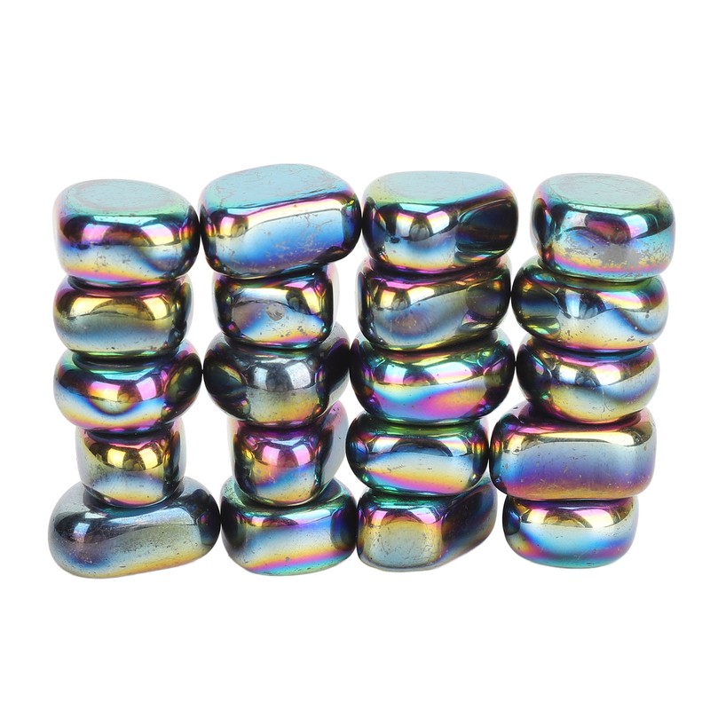 20Pcs Ferrite Putty Stones Decompression Small Size Satisfying Magnet Rock