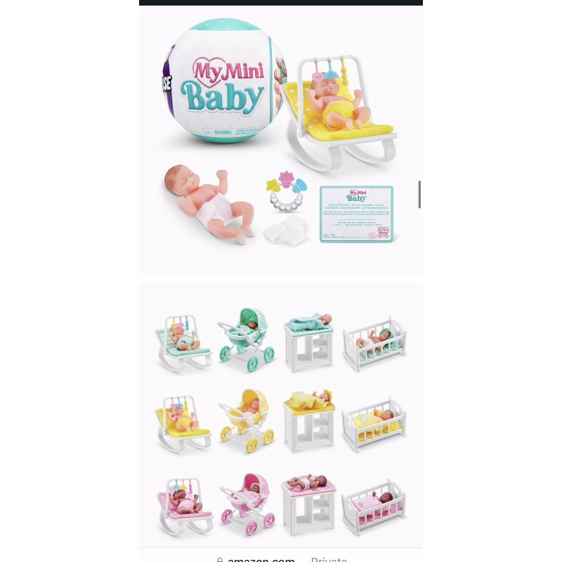 Zuru NEW-ZURU MY MINI BABY SURPRISE MINI BRANDS ~One (1
