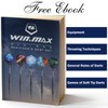 WIN.MAX Darts Plastic Tip - Soft Tip Darts Set -