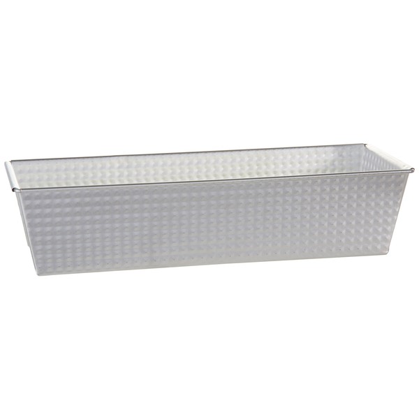 Zenker Tin Plated Steel Loaf Pan, 12-Inch x 4.4-Inch x 2.8-Inch