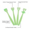4pcs Tongue Muscle Trainer Lateralization Lifting Oral Muscle Exerciser for