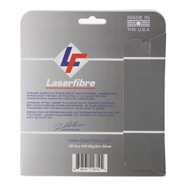 LaserFibre JB Tour 100 Tennis String Silver (17G)