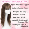 Hair Toppers for Women with Thinning Hair 20 Inch Toppers
