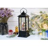 Wondise Lighted Musical Snow Globe Lantern with 6 Hour Timer,