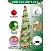 6 Ft Artificial Christmas Trees - Artificial Christmas Tree， Collapsible