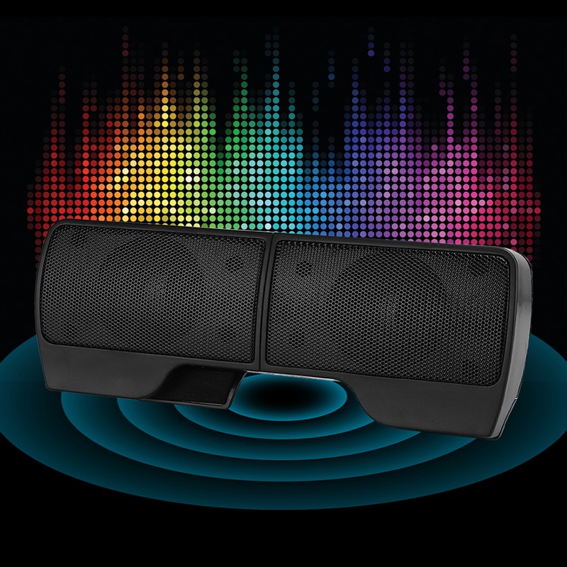 Laptop Soundbar USB Clip Screen Mini Desktop Portable 2.0 Audio