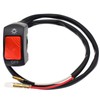 Royitay 2 PCS Motorcycle Headlight Switch Toggle Handlebar Switch 12v