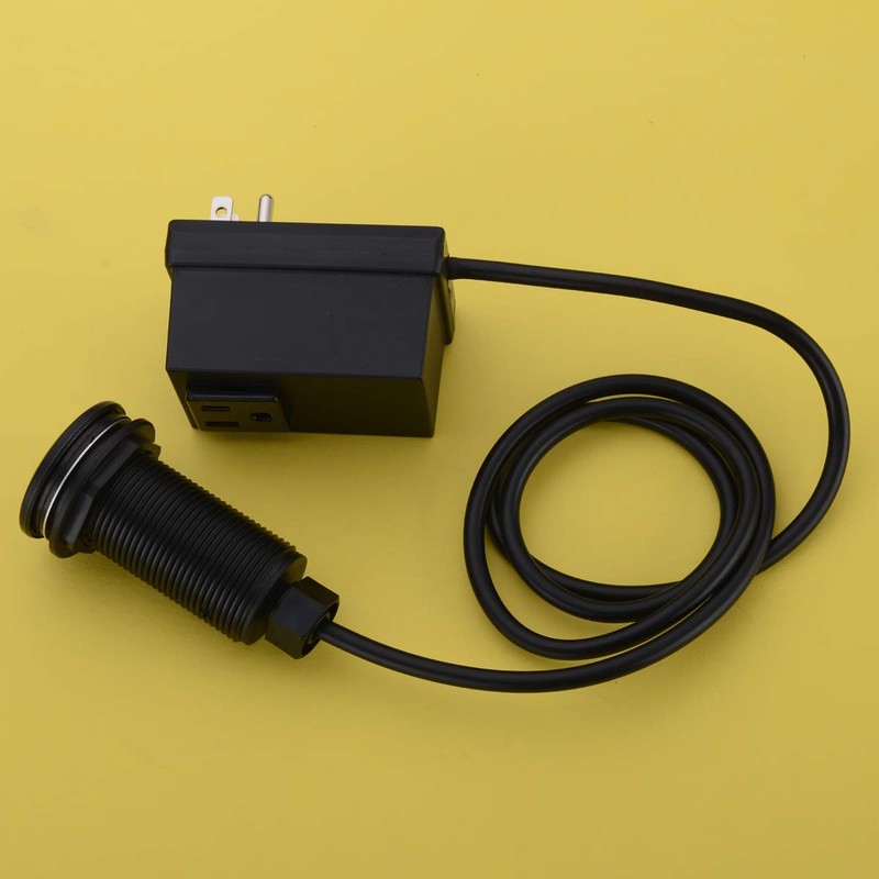 SINKINGDOM Garbage Disposal Air Switch Kit with with Long Button,