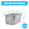 DONSIQIZZ 25 Pack Foil Drip Pan Liners for Char Griller