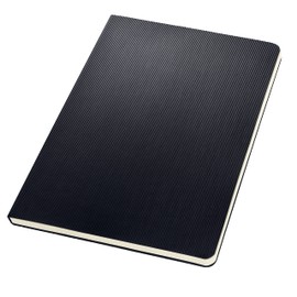 Sigel CO802 Notepad, ca. A5, Squared, Hardcover, Black, CONCEPTUM