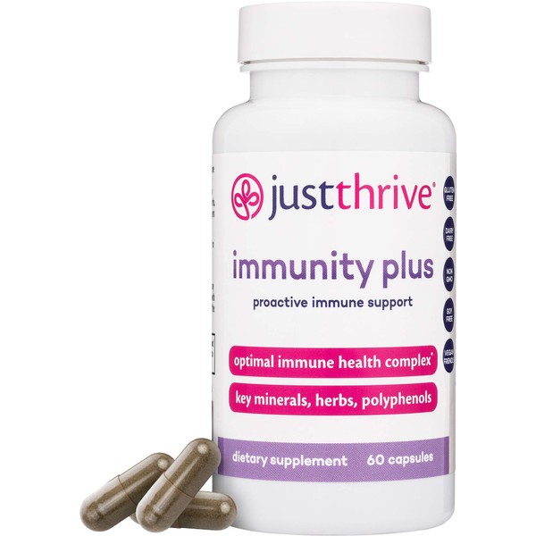 Just Thrive: Immunity Plus - Vegan Proactive Immune Health Complex - 60 Capsules