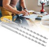 10Pcs Parabolic Drill Bit Good Hardness High Speed Steel Straight