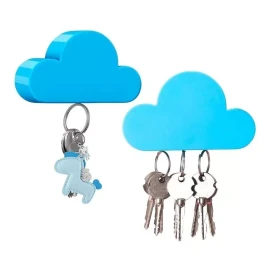 Porta Llaves Magnetico Para Hogar Oficina Con Forma De Nube