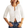 GRACE KARIN Short Sleeve Cardigan Summer Lightweight 3/4 Short Sleeve