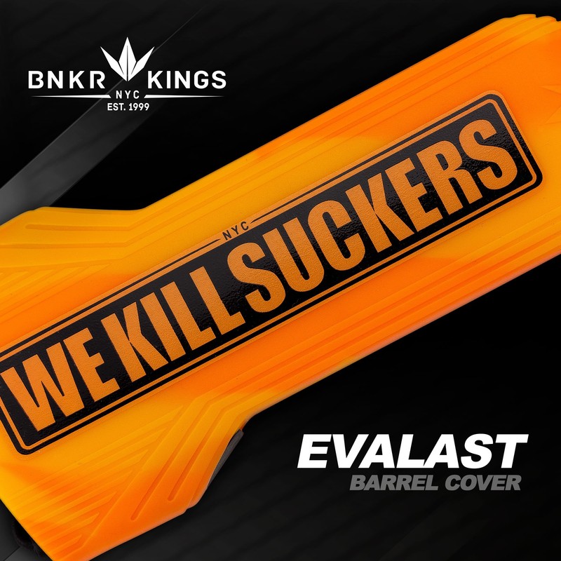 BunkerKings Evalast Barrel Cover WKS Orange