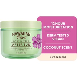 Hawaiian Tropic After Sun Body Butter – Coco Exótico 8 oz – Hidratación 12 h