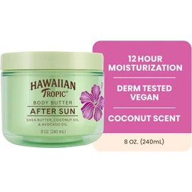 Hawaiian Tropic After Sun Body Butter – Coco Exótico 8 oz – Hidratación 12 h