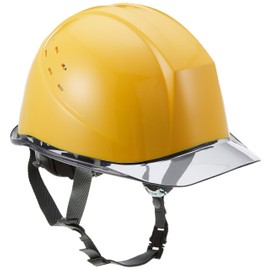 Midori Anzen SC11PCLV Helmet Clear Visor with Ventilation Holes w/ Ratchet Adjustor (RA) Band & KP Shock-Absorbent Liner