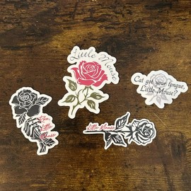 Haunting Adeline Stickers | Cat and Mouse | Little Mouse | Dark Romance Sticker - Sticker Option: Whole Bundle