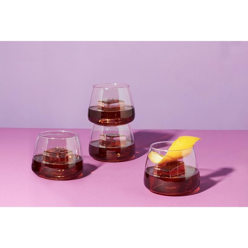 POP 12oz Rocks - Sizes: 12 Pack, Style: Clear Cup