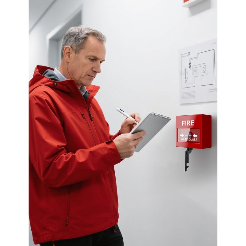 Call Point Tets Keys 16 Pcs Set, Mellbree Fire Alarm