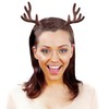WIDMANN Reindeer Antlers on Headband, Multi-Coloured