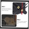 LALAFINA 1 Set Silent Clock Movement Mechanism DIY Clock Kit