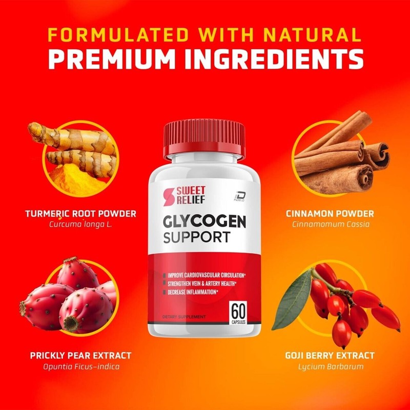 Sweet Relief Glycogen Support Capsules - SweetRelief Optimizer Advanced Formula…